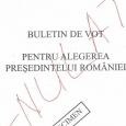 buletin de vot 2014