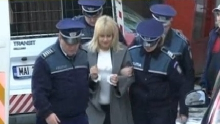 Elena Udrea la Poliţie