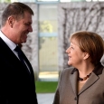 Klaus Iohannis si Angela Merkel