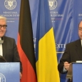 Frank-Walter Steinmeier şi Bogdan Aurescu 