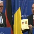 Bogdan Aurescu şi Frank Walter Steinmeier