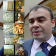 Darius Valcov si colectia sa. Sursa foto: EVZ