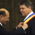 Traian Basescu si Klaus Iohannis