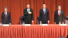 Klaus Iohannis şi Victor Ponta, la bilantul MApN 