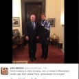 John McCain şi Alina Gorghiu