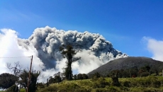 Vulcanul Turrialba din Costa Rica 