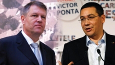 Klaus Iohannis si Victor Ponta