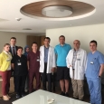 Victor Ponta si echipa de medici 