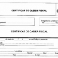 Cazier fiscal