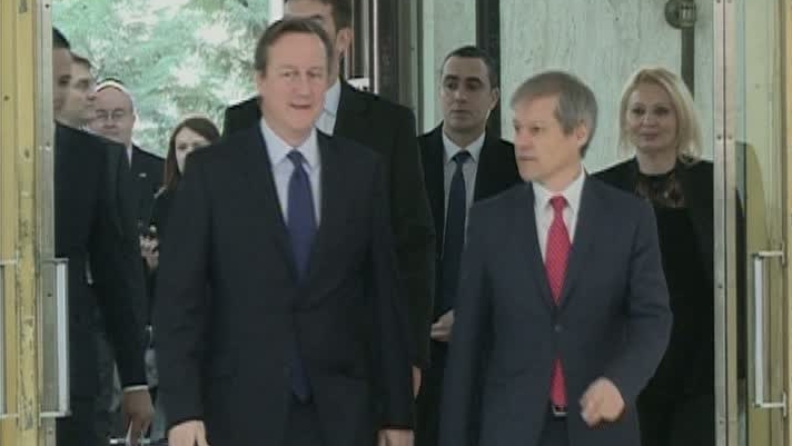 David Cameron şi Dacian Cioloş