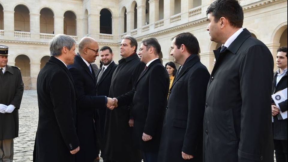 Dacian Cioloş, vizită în Franţa 