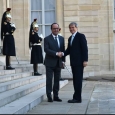 Francois Hollande şi Dacian Cioloş 