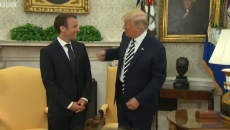 Macron si Trump