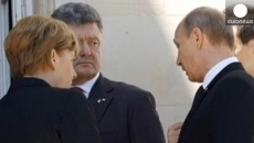 Porosenko Putin Merkel