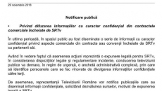 notificare TVR