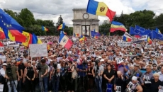 Protest Moldova